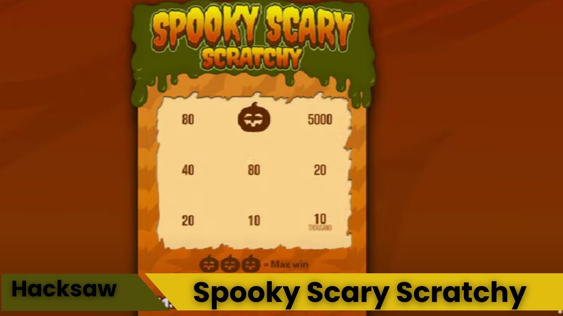 Spooky Scary Scratchy Oyna